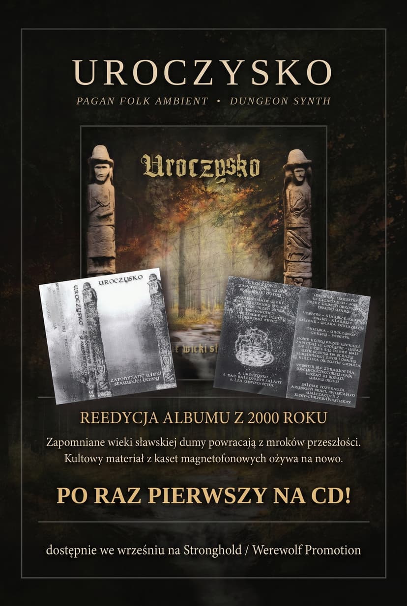 Uroczysko - Reedycja Albumu Z 2000 Roku - black metal news